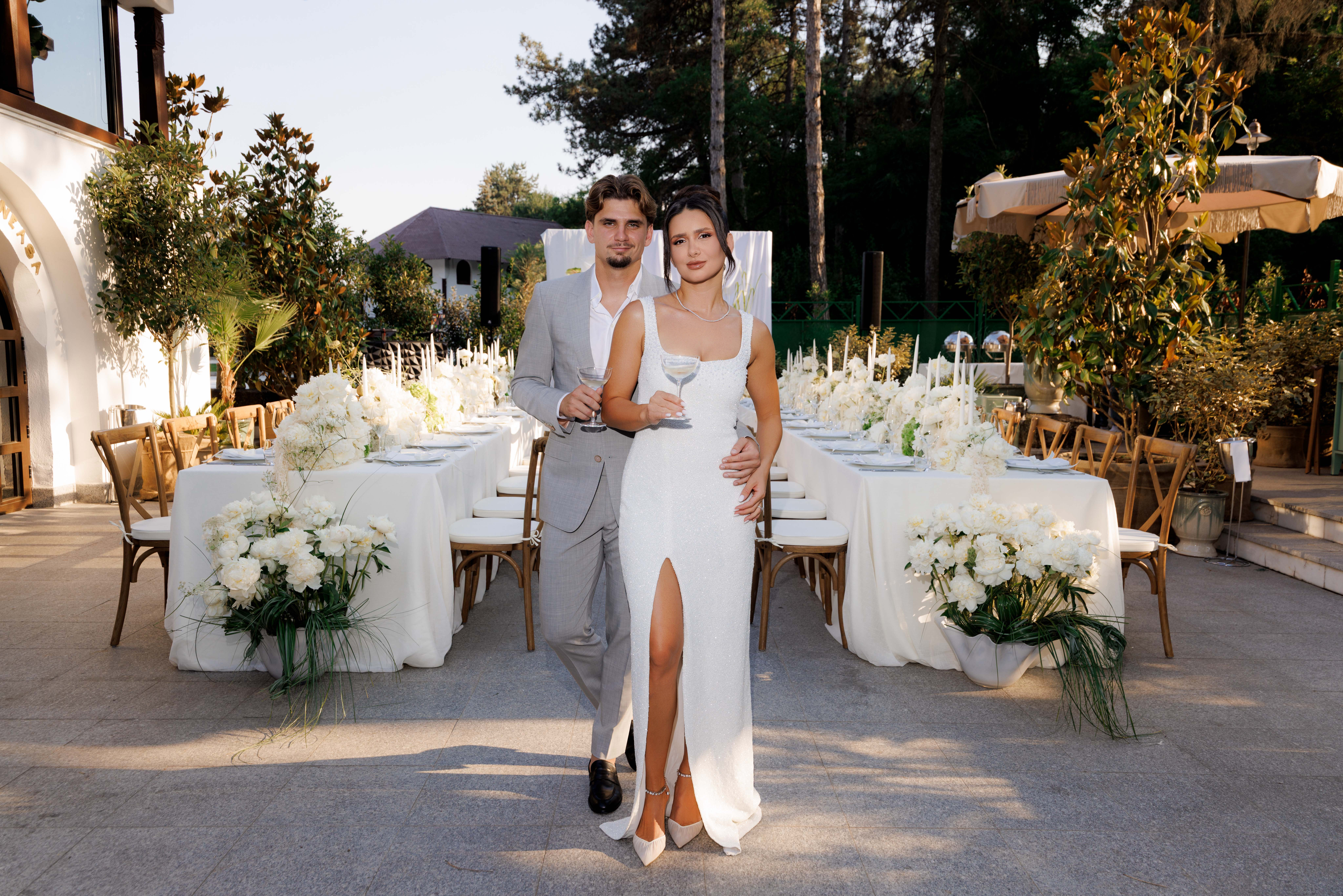 A fairytale wedding filled with Ivory Victory peonies: Razvan and Crina Marin’s Big Day